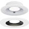 Maxim Lighting Crisp 5'' LED Recessed DownLight 3000K - Round, White/Black 87664WTBK - alternate 2